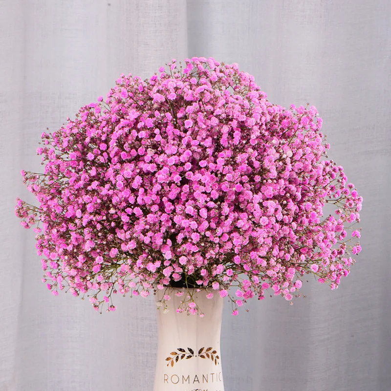 

50CM real touch starry sky baby breath artificial flower arrangement wedding table center decoration flower ball window display