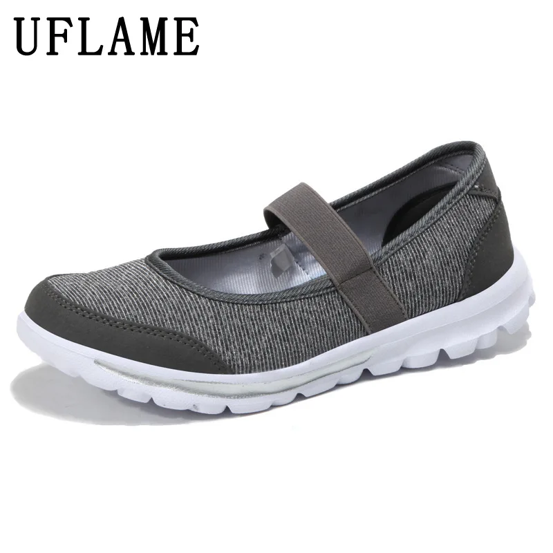 

Summer Women Flat Shoe Lightweight Cloth Flat Shoes Soft Sole Walking Elderly Sports Shoes Ladies Flexible Casual Fisherman Shoe
