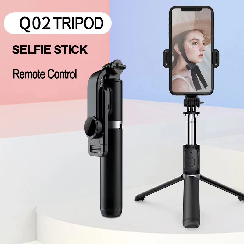 

Telescopic Wireless Bluetooth Selfie Stick Foldable Tripod Mini Shutter Remote Control For IOS Android Smartphones Stand Holder