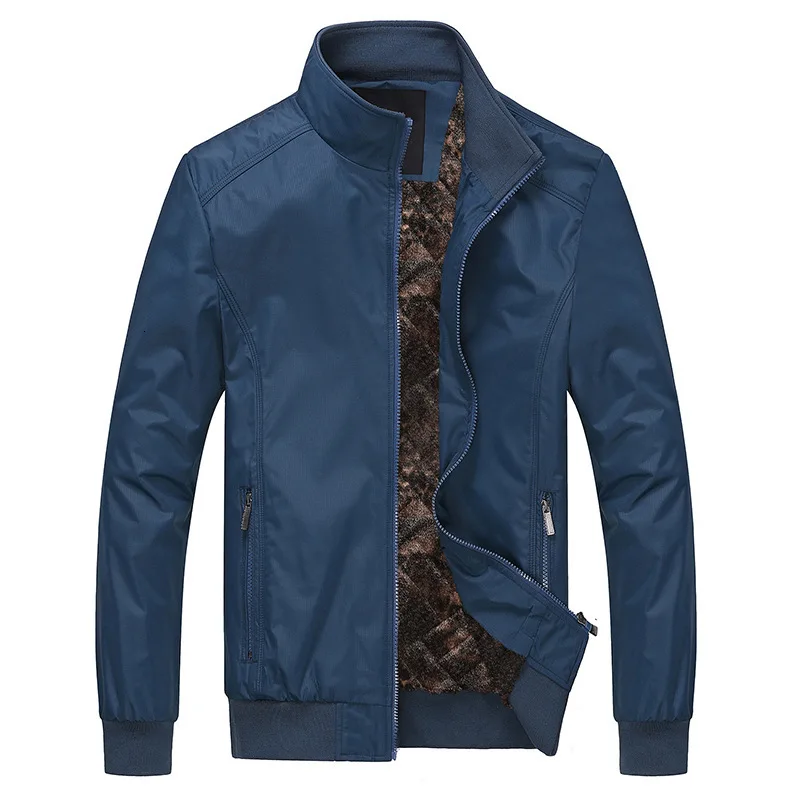 

Куртка-бомбер мужская флисовая, утепленная куртка-пилот, модная бейсбольная приталенная, в стиле хип-хоп, брендовая одежда, 6XL