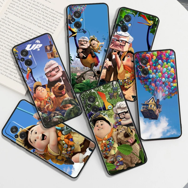 

Disney Up Cute For Xiaomi Redmi 12C 11A 11 10C 10X 9T 9C 9AT 9A 8A 7A S2 6A A1 Plus Black Soft TPU Phone Case