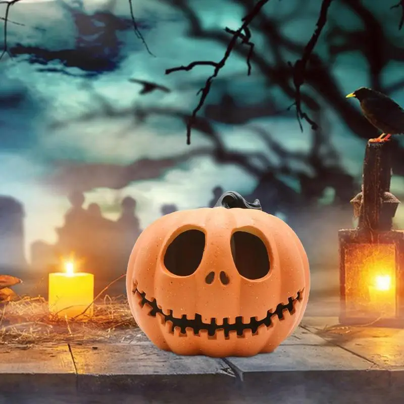 

Halloween Pumpkin Led Lamp Creative Lantern Decoration Flashing Ghost Festival Glowing Shopping Park Indoor Garden Decorat