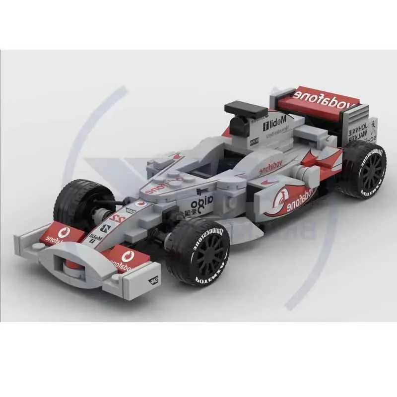 MOC- 205940 Строительный блок F1 раллийный автомобиль MP4/23 мини-гоночная модель 213 шт.