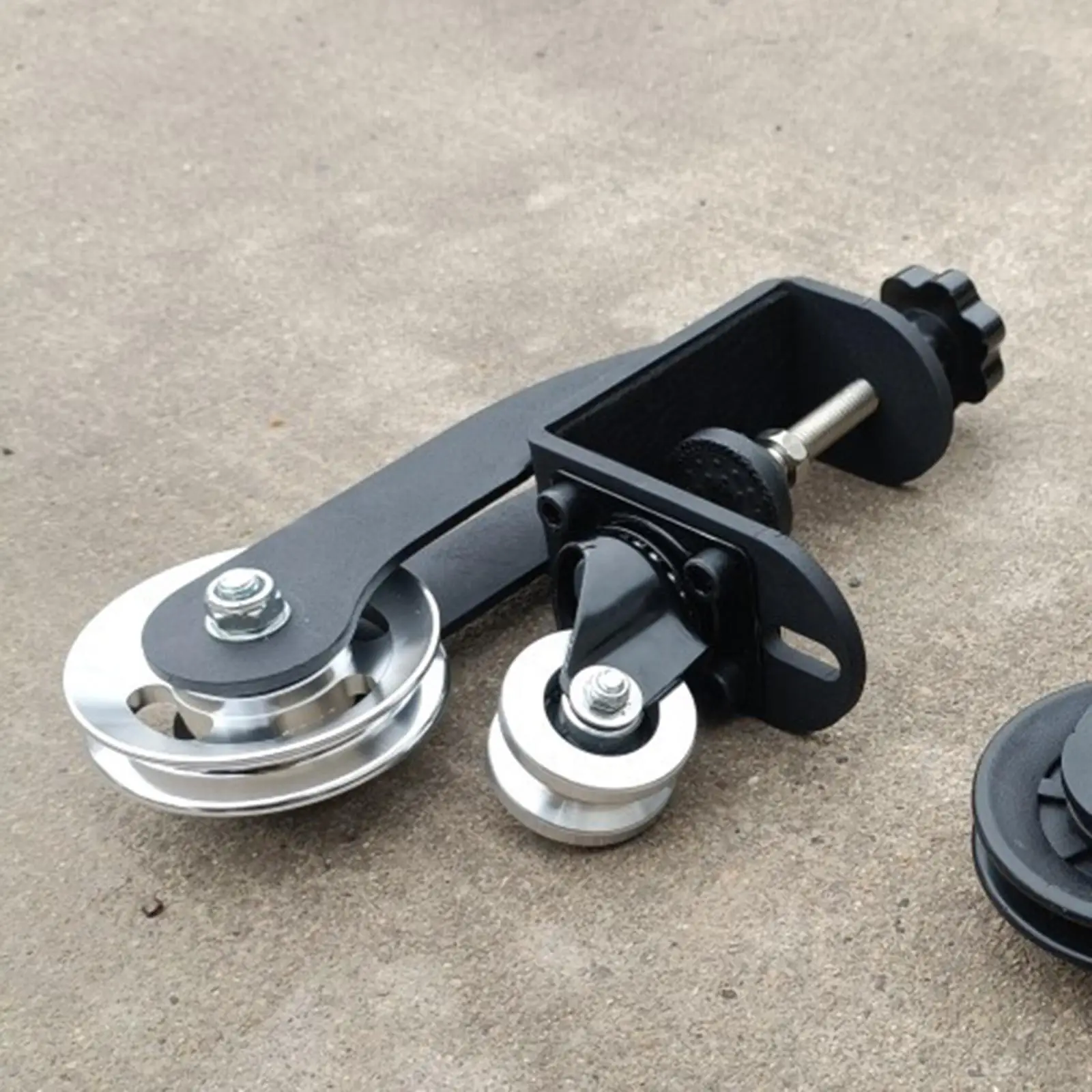 Настольный шкив тренажер для тренировки бицепса простая установка тренировка