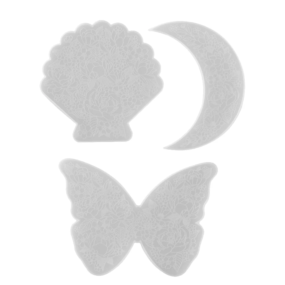 

Mold Tray Wall Diy Molds Plate Serving Making Silicone Casting Cup Coaster Fruit Mat Cake Board Resin Dish Trinket Epoxy Sign