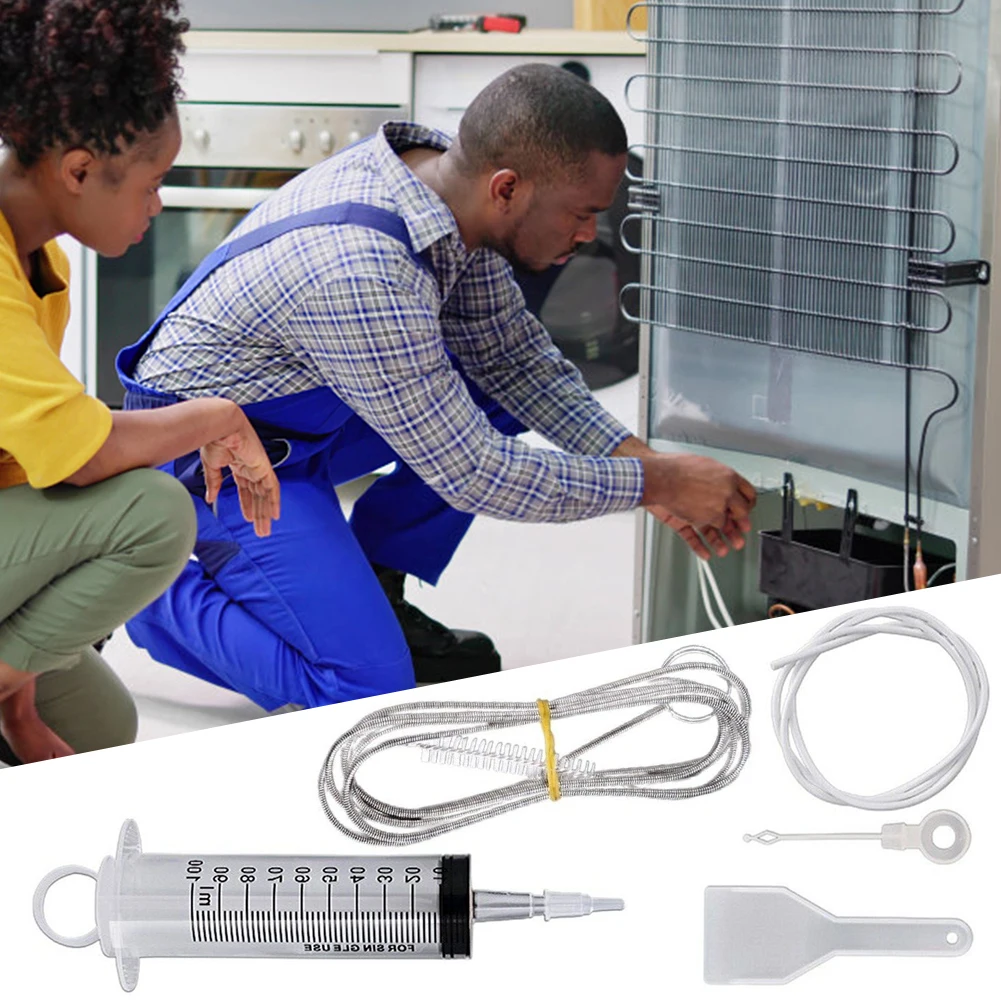 5 шт. набор инструментов для очистки холодильника гибкая щетка чистки