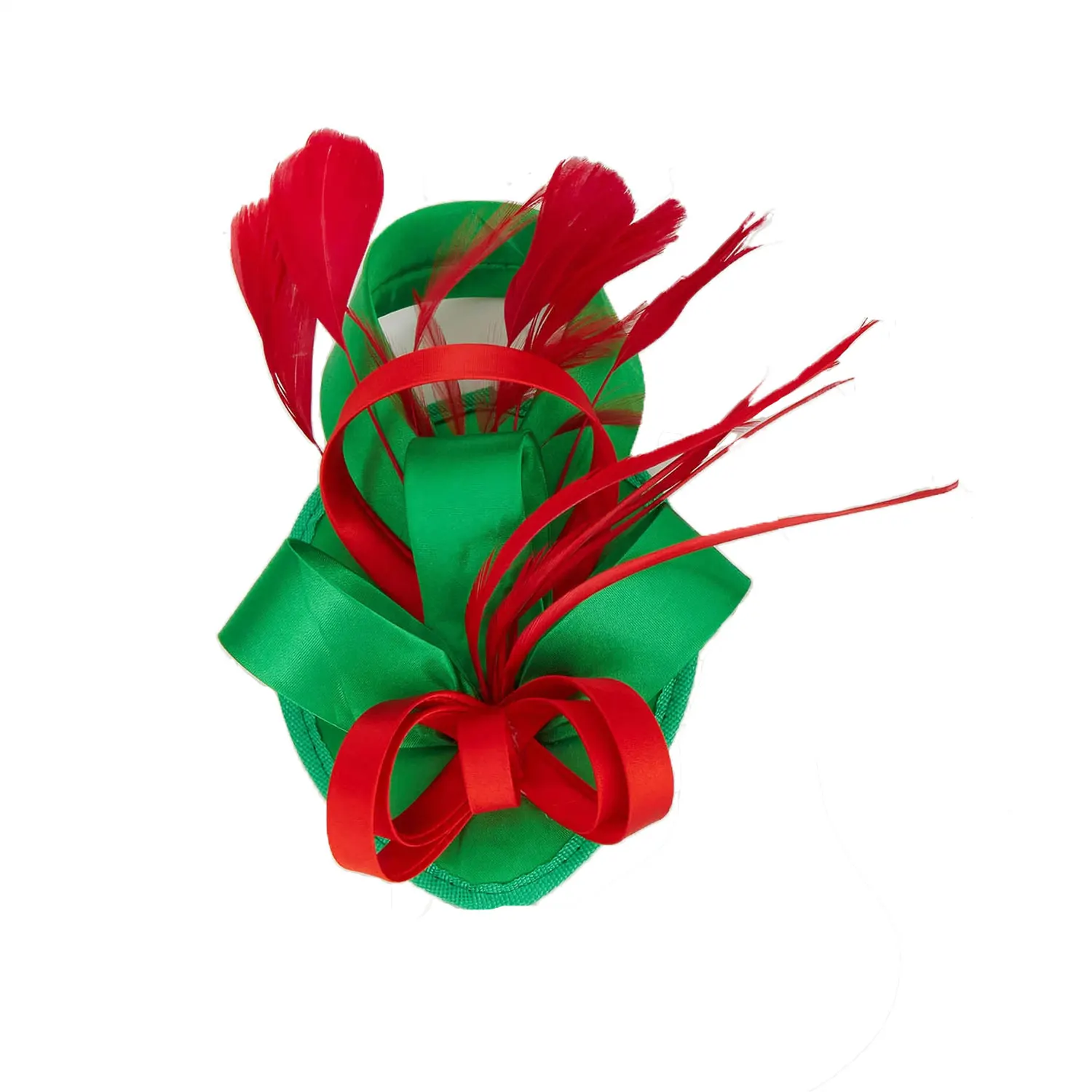 Женская шляпка-Вуалетка обруч для волос в виде цветов и перьев