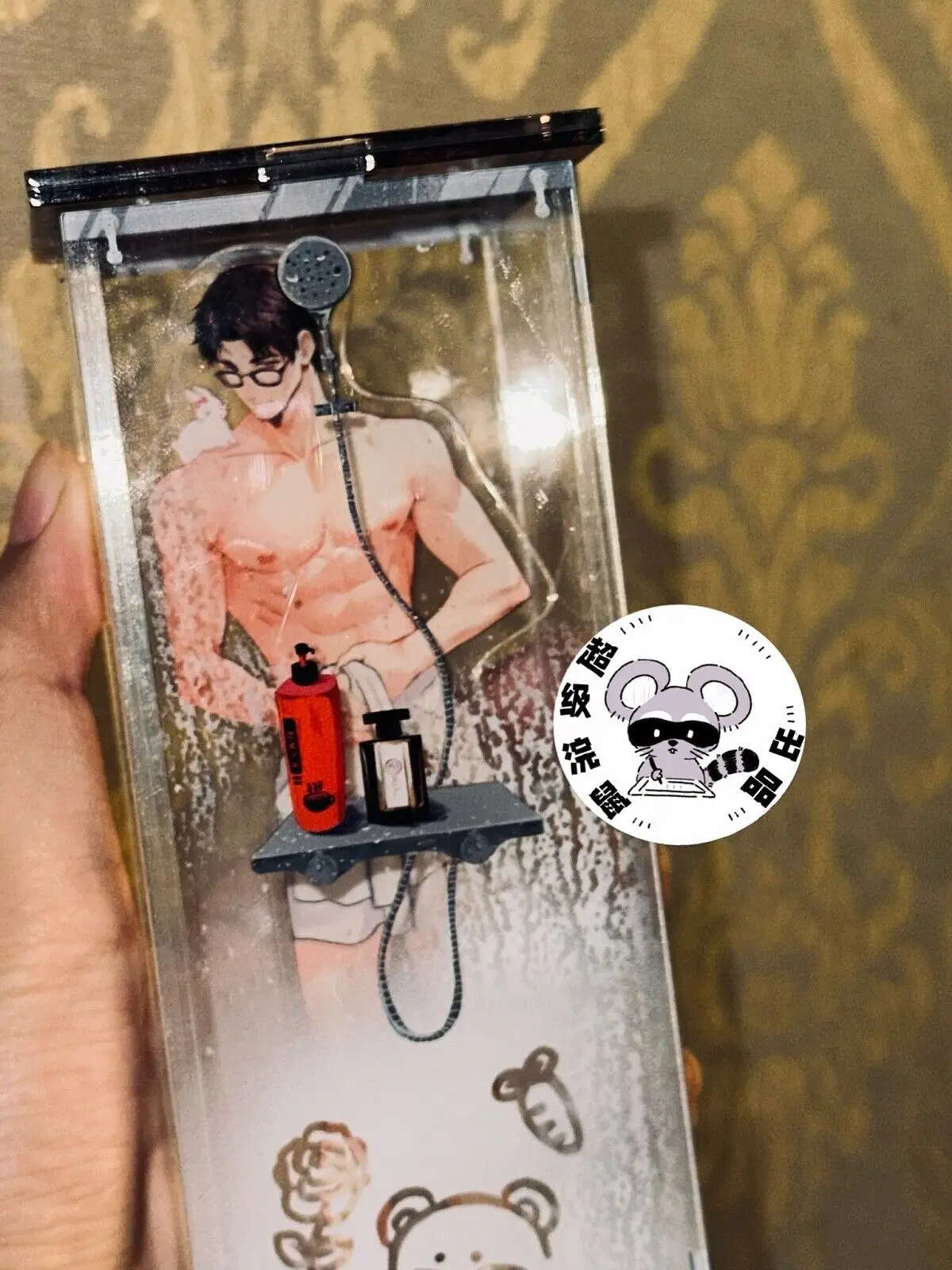 Акриловая стоячая тарелка для ванной комнаты Osborn свет и ночь украшения в стиле