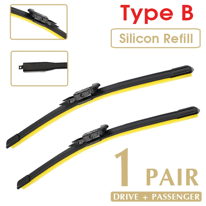 

Car Wiper For Mercedes-Benz Sprinter W906 26"+24" 2006-2016 Front Window Washer Windscreen Windshield Wipers Blades Accessories