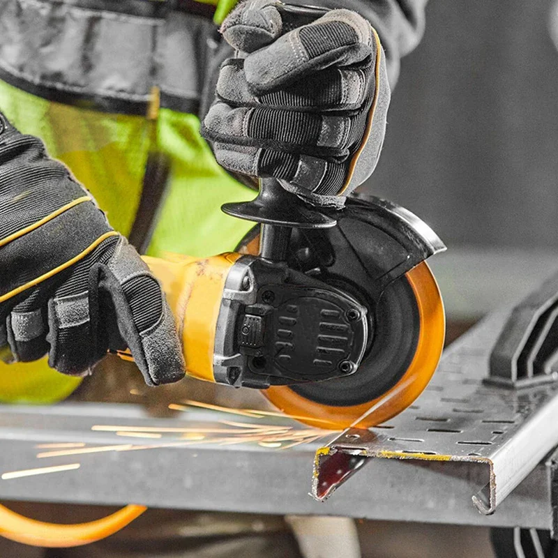 Фото Бесщеточная угловая шлифмашина Dewalt DCG406 125 мм, 9000 об/мин, аккумуляторная отрезная машина, ударная полировальная машина для аккумуляторов Dewalt 20В №3