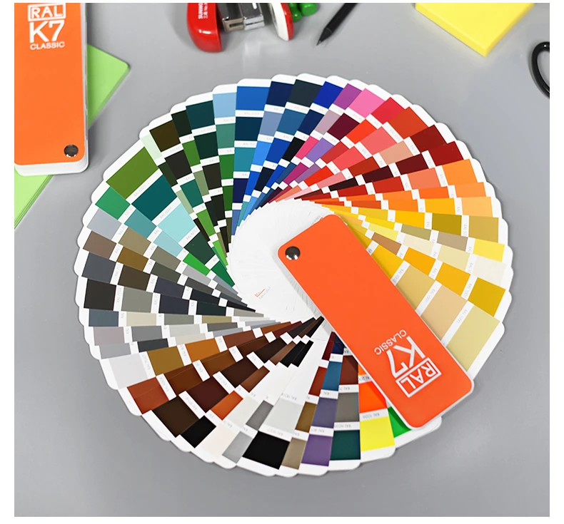 

Original Germany RAL color card international standard Ral K7 color chart for paint 213 colors with Gift Box