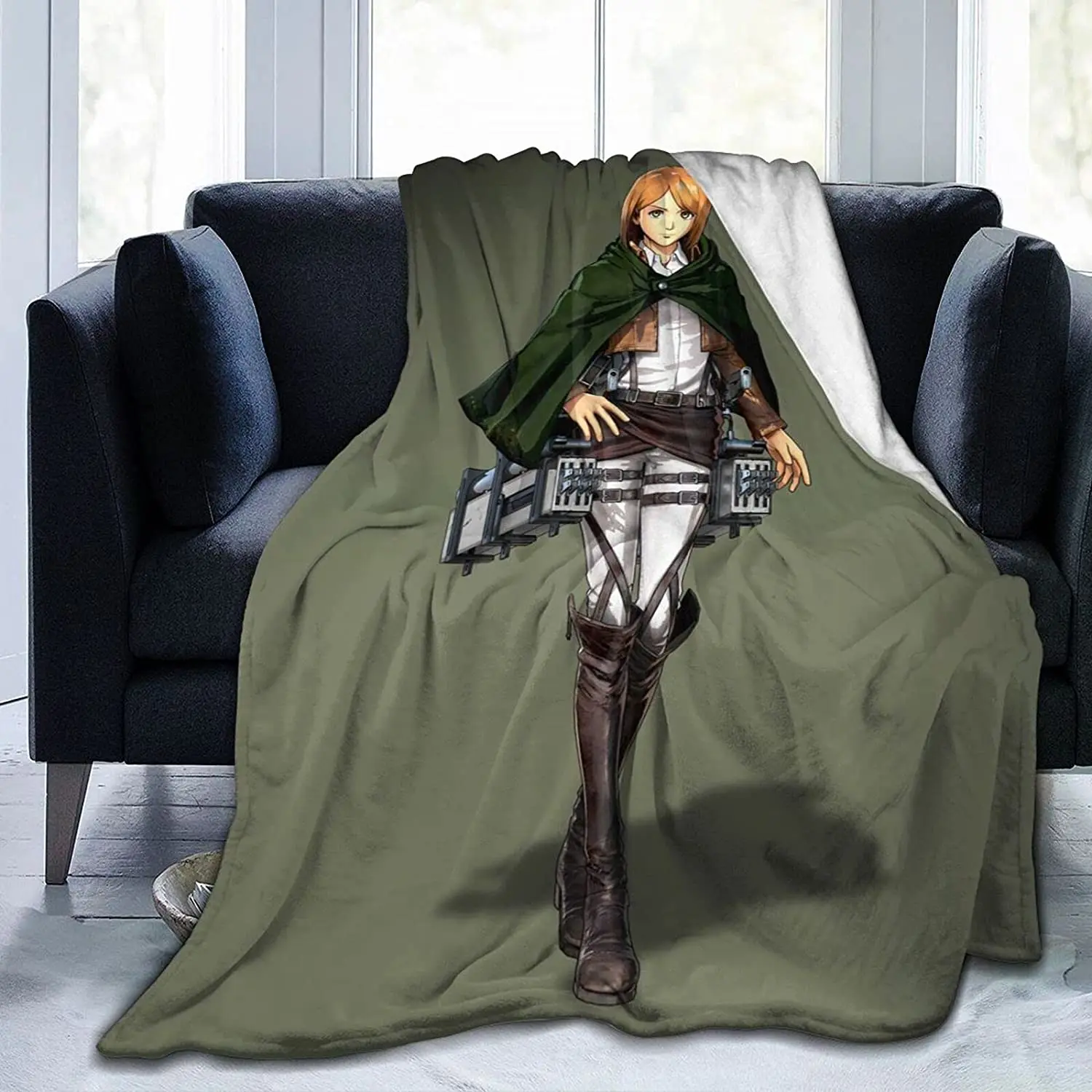 

Petra RAL Fluffy Soft and Comfortable Blanket, Anime Warm Embrace of Sympathy