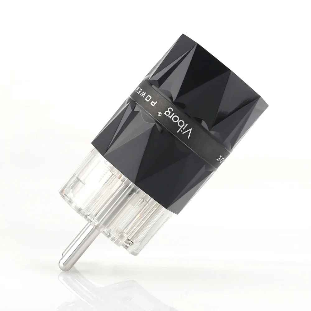 Viborg VE503R Прозрачная чистая медь с родиевым покрытием EUR Hi-Fi Кабель питания Шнур