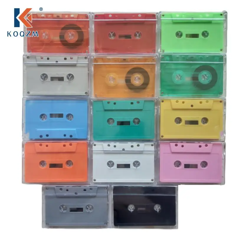 Innovative New Standard Cassette Color Blank Tape Player Magnetic Audio Tape With 45/90 Minutes For Speech Music Recording