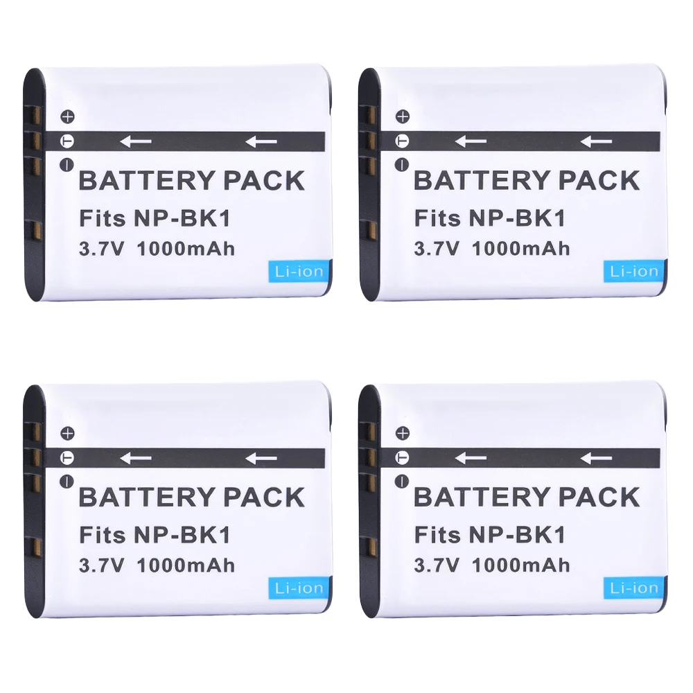 1000 мАч NP-BK1 Аккумулятор для Sony Bloggie MHS-CM5 Cyber-shot DSC S750 S780 S850 S950 S980 W180 W190 W370 1000 мАч NP-BK1 Аккумулятор для Sony Bloggie MHS-CM5 Cyber-shot DSC S750 S780 S850 S950 S980 W180 W190 W370