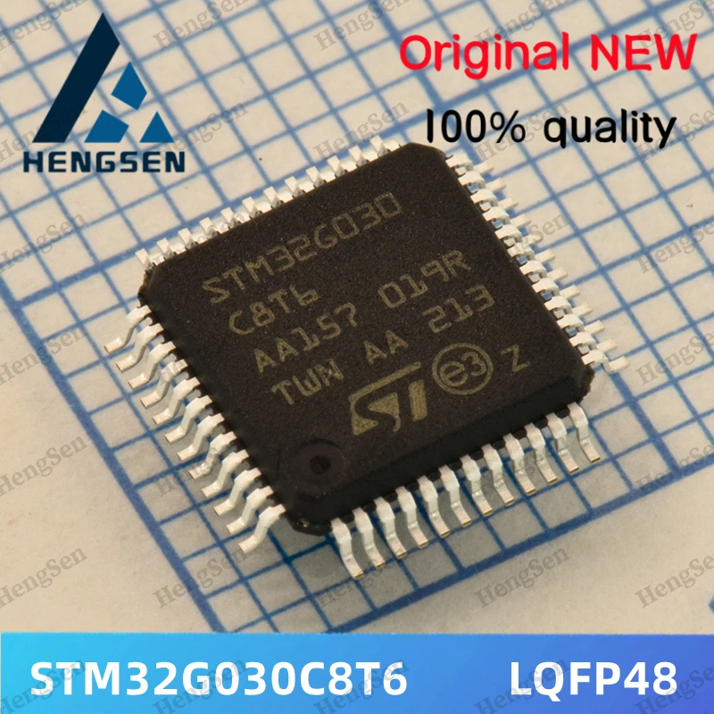 

10PCS/Lot STM32G030C8T6 STM32G030 Integrated Chip 100%New And Original
