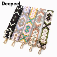 deepeel 5cm wide ethnic style womens 80130cm adjustable shoulder strap crossbody replacement belt straps bags accessories