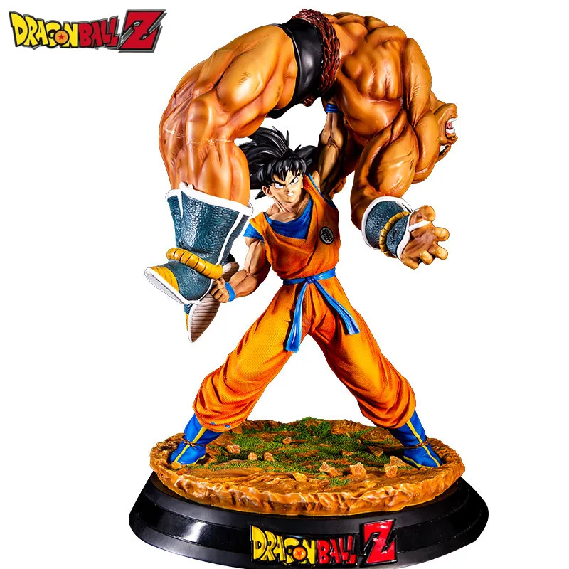 

Pre-sale 43cm Dragon Ball Z HQS Son Goku Heave Nappa Action Figure Anime The Quiet Wrath of Son Goku PVC Collection Model Toys