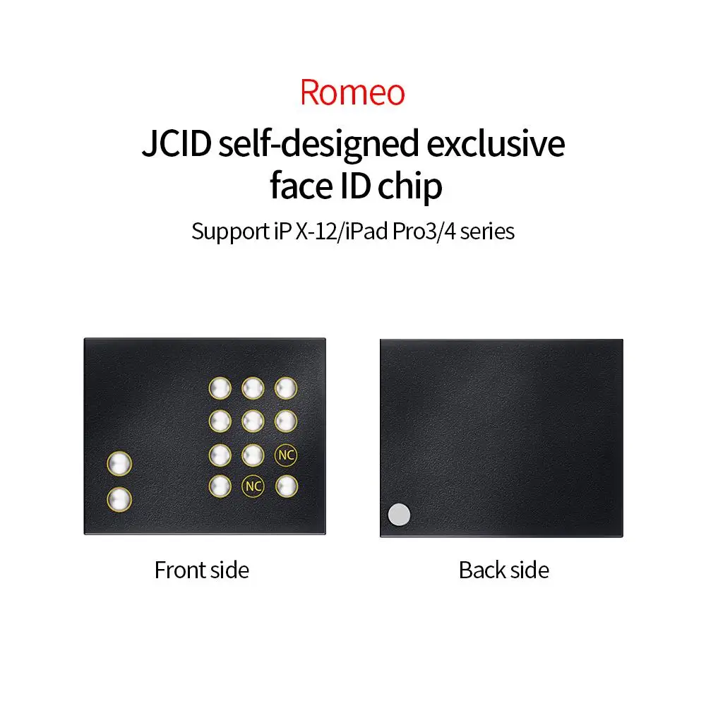 

Универсальный точечный проектор с чипом JC, встроенная интегральная микросхема для iPhone X-12PRO MAX, iPad Pro 3/4, ремонт идентификатора лица, не требуе...