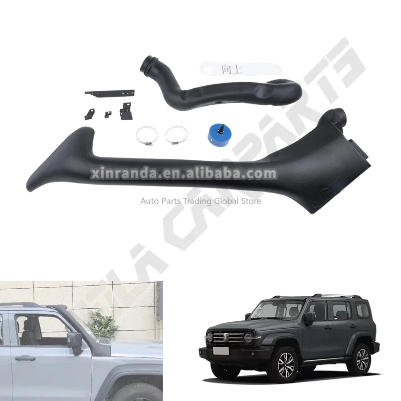 Фото Автомобильный шноркель ABS для внедорожников 4X4, модифицированный приподнятый воздухозаборник для Tank 300 2021 2022 2023 2024 №1
