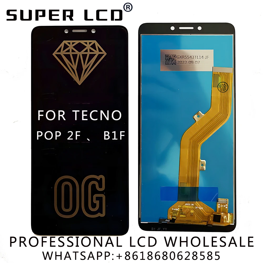 

For Tecno POP 2F B1F POP2F LCD Replacement Mobile Phone Display Touch Digitizer Screen Repair Assembly