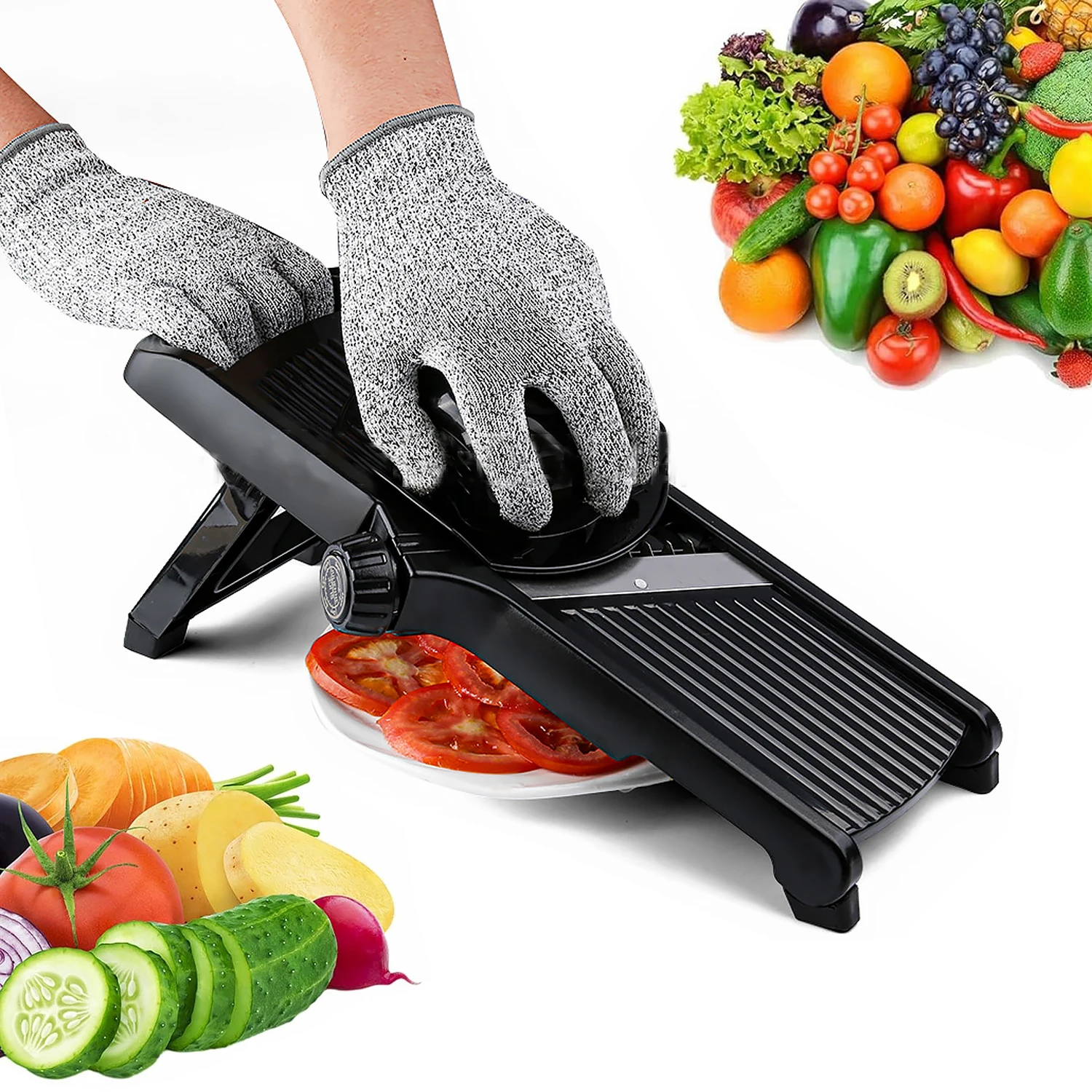 1 шт. овощерезка из нержавеющей стали