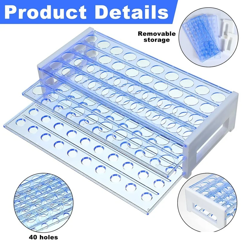 Держатель для удочек Pretzel и 100 шт. прозрачные пакеты пластиковый держатель