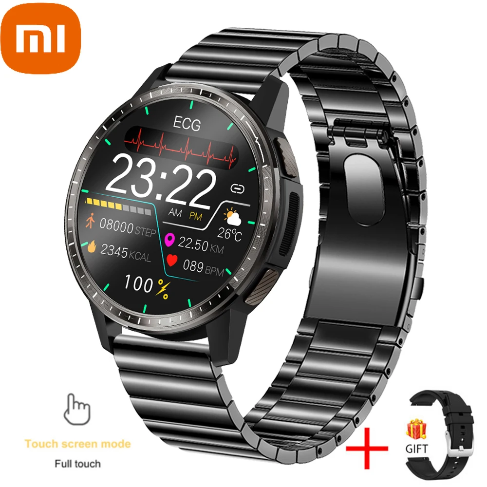 

xiaomi ECG+PPG Smart Watch Men Blood Pressure Heart Rate Watches IP68 Waterproof Fitness Tracker Smartwatch For Huawei Xiaomi