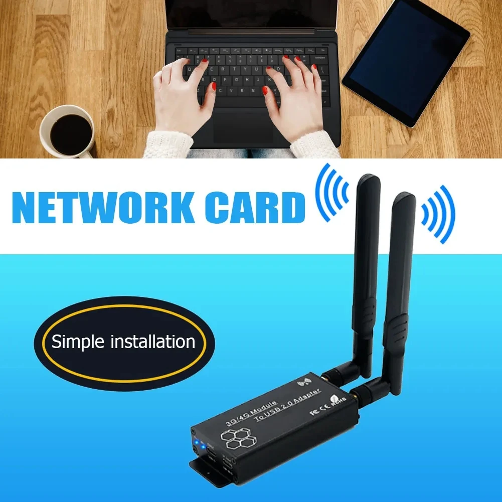 

NGFF M.2 to USB 2.0 Type-C Adapter Card with SIM Card Slot for Desktop Laptop Computer Replacement Parts Network Accessories
