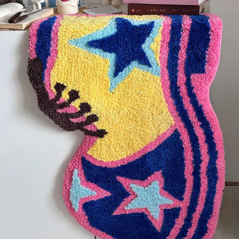 Необычная обувь ковер милые прикроватные ботинки с героями мультфильмов для