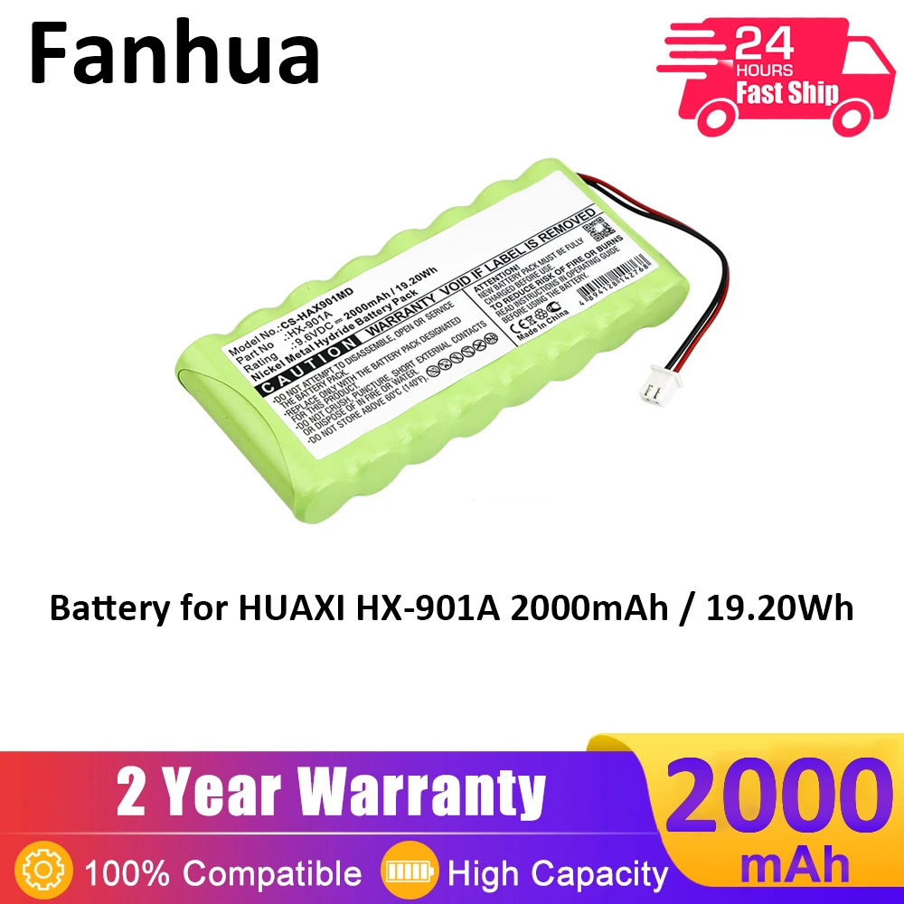 

Аккумулятор Fanhua для HUAXI HX-901A 2000 мАч/9,6 Вт/ч в