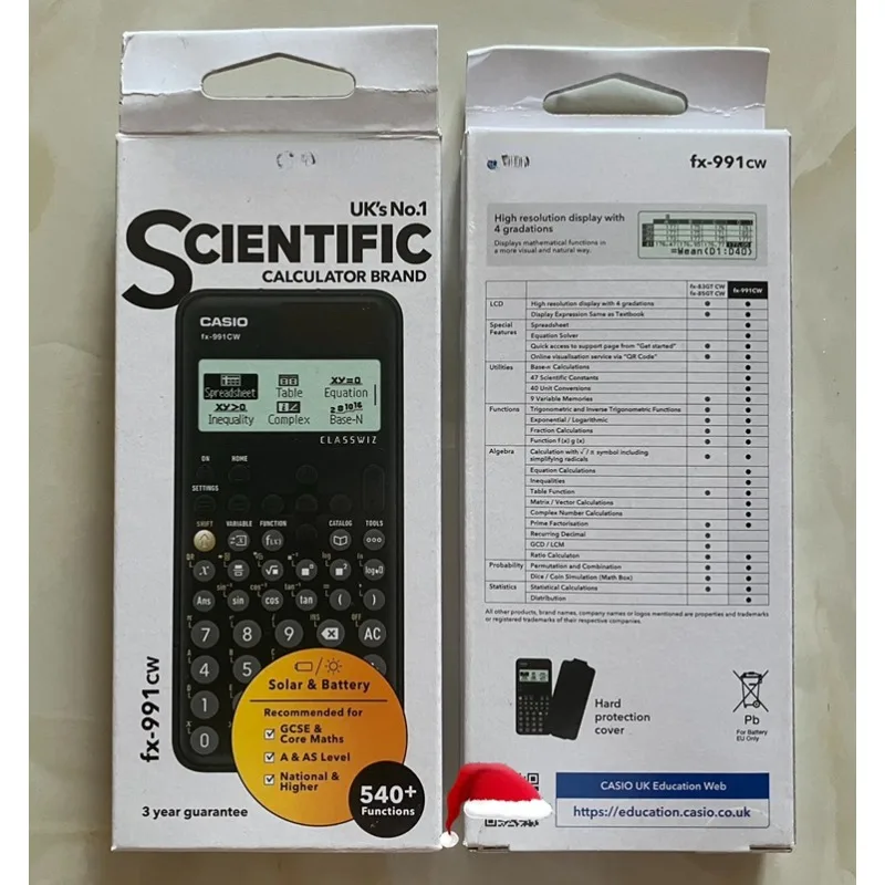 Учебный калькулятор на английском языке GCSE A и AS