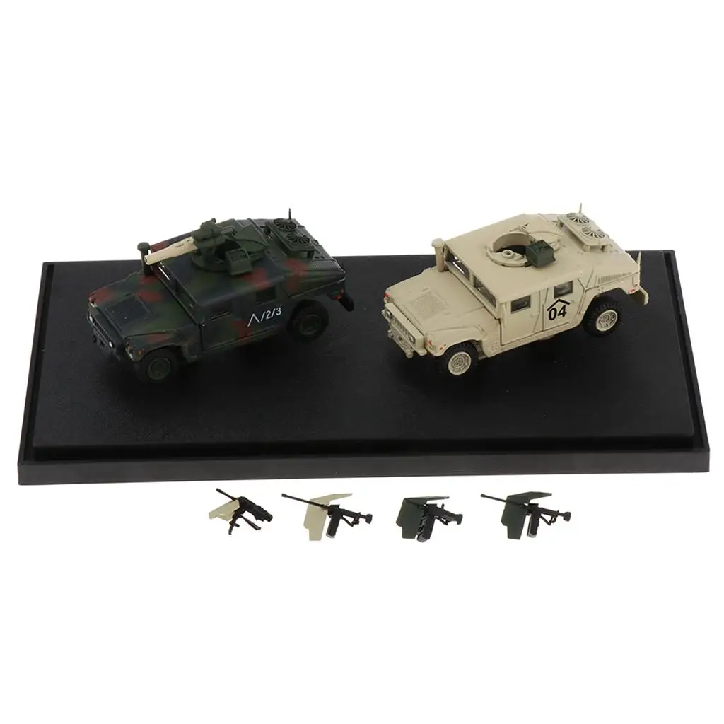 

1:72 Scale Vehicle Model Collection, Includes Detailed Accessories and