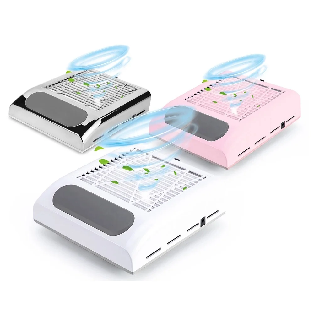 

80W Strong Power Nail Dust Collector Nail Fan Art Salon Equipment Suction Dust Collector Machine Vacuum Cleaner Fan in RU Stock