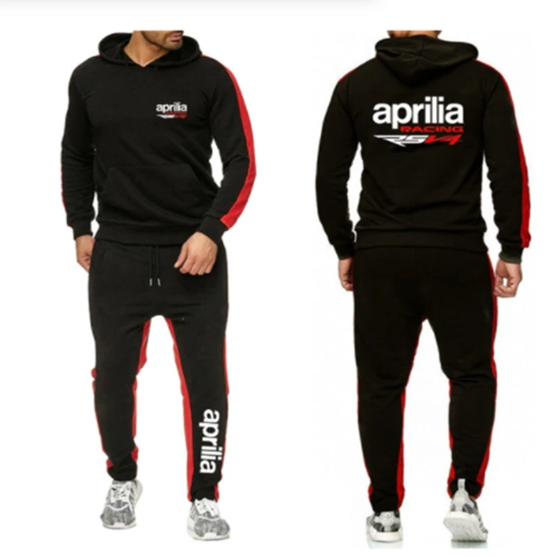 

2022 Spring Autumn Men's Hoodie Aprilia Car Logo printing high quality Cotton Casual high quality Cotton Men's Sportswear