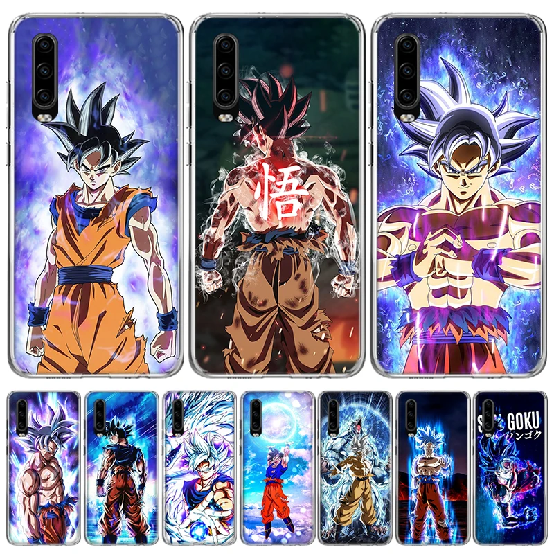 

Dragon Ball Son Goku For Huawei P30 Lite P20 Pro P10 P40 P50 Mate 20 30 10 40 Phone Case Soft Colorfu Print Cover Fundas Capa