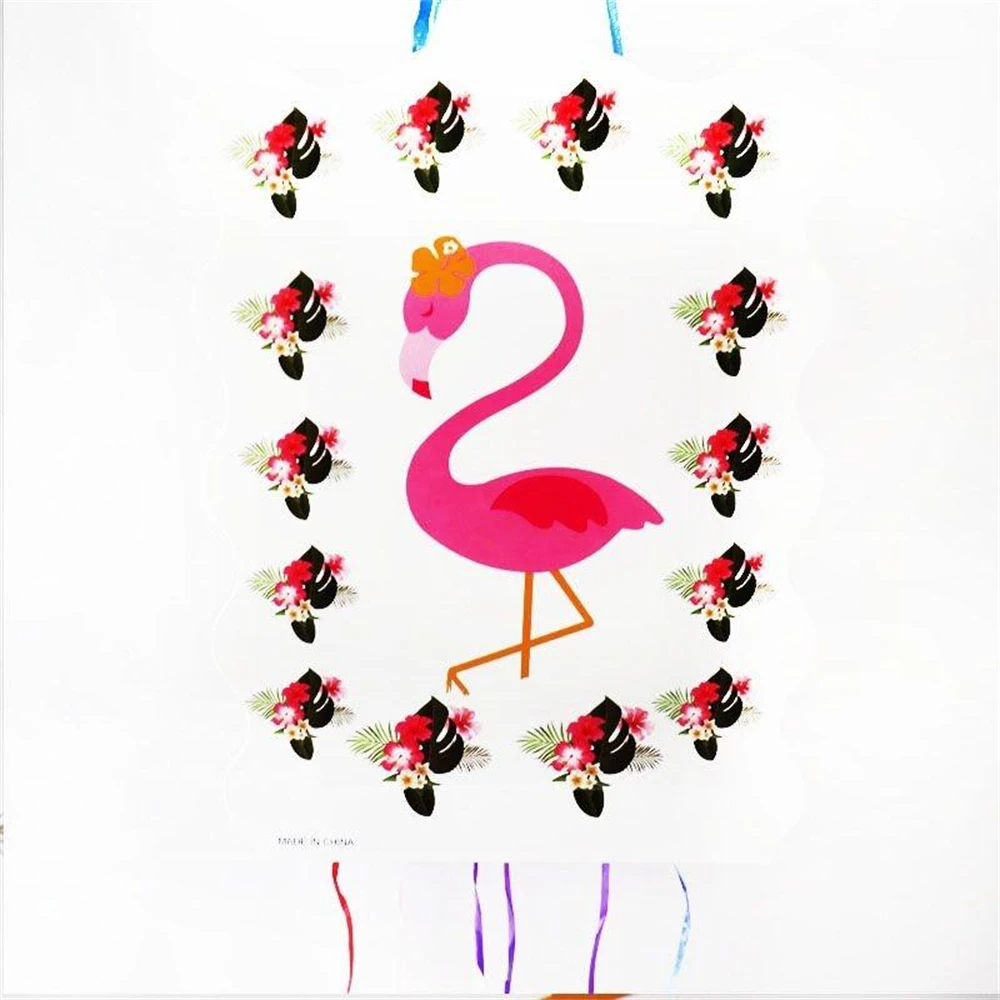 1 шт./лот фламинго узор пиньята для мальчиков и детей сувениры с днем рождения