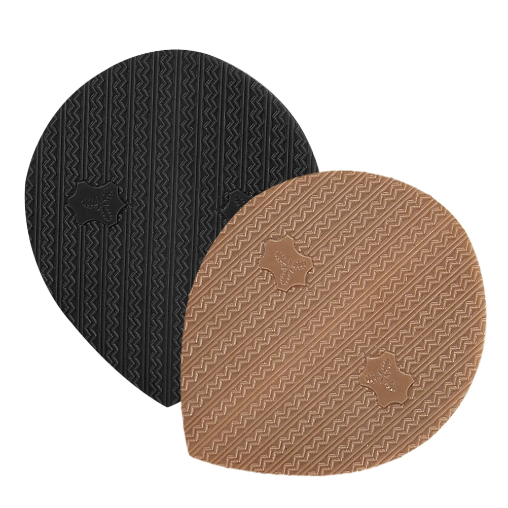 2 шт. противоскользящие подошвы для обуви без подушечек на пятке с нашивкой в