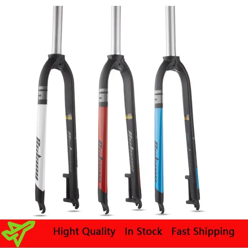 

Mtb Mountain Bike Fork 26 27.5 29 inch Aluminum Alloy Tapered Rigid Bicycle Fork Disc Brake Dropshipping