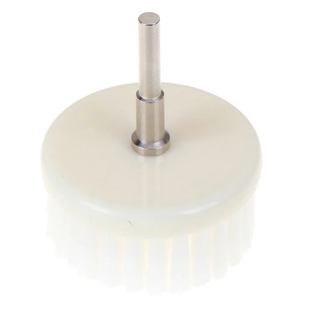 

1 шт., 60 мм, мягкая дрель-щетка с ручкой, инструмент для чистки, подходит для ковров, кожаной обуви, клавиатуры, стеклянной плитки, мебели, кухни