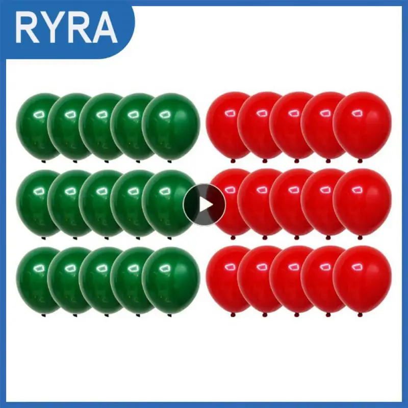 

Household Christmas Balloon Garland Arch Kit Creative Latex Christmas Decor Green Gold Red Christmas Balloon Garland 181 Pcs