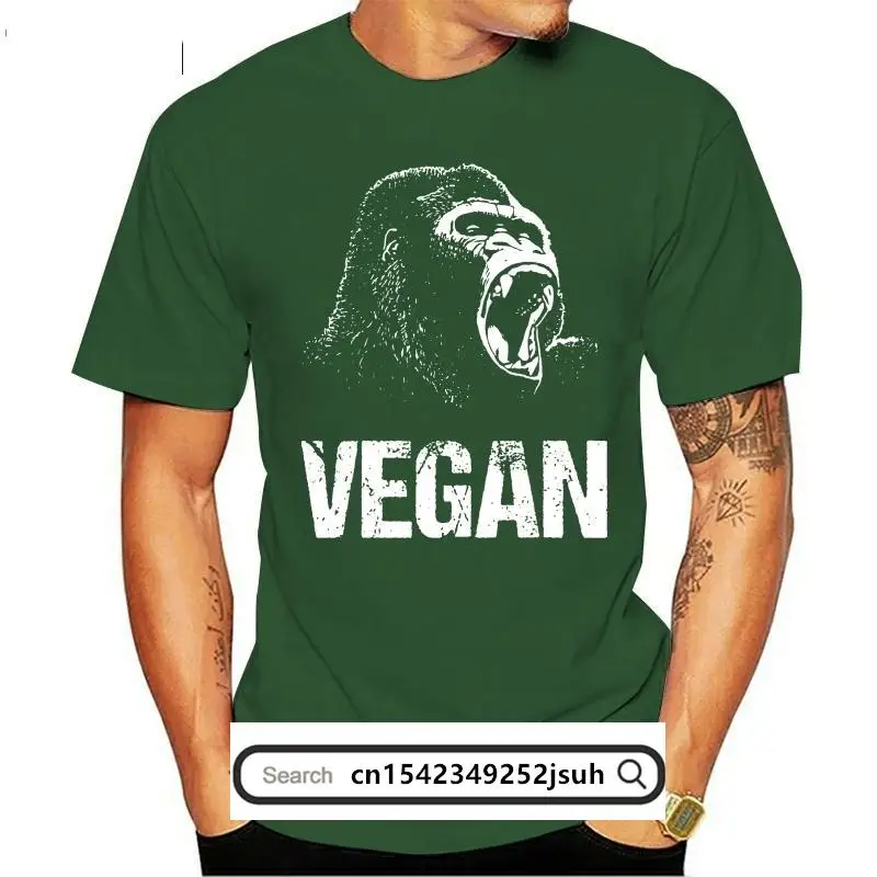 

Vegan T-Shirt / Cool Vegetarian Food Tee Summer Style New T Shirt Men O-Neck Tops Tees Summer Metal T Shirts