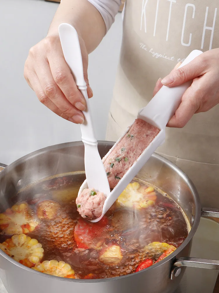 Изготовление фрикаделек пластиковая 1/4 ряда удобная форма для изготовления