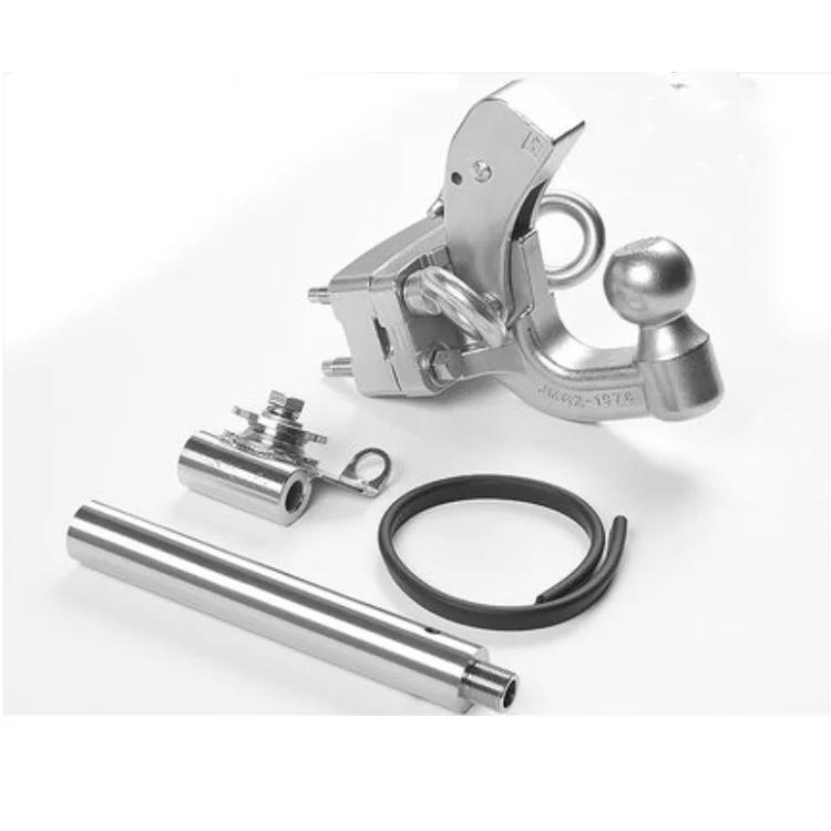 

new arrival! 304 stainless steel rear trailer hook for patrol y62 2016-2020 trailer hook refit off-road accessories