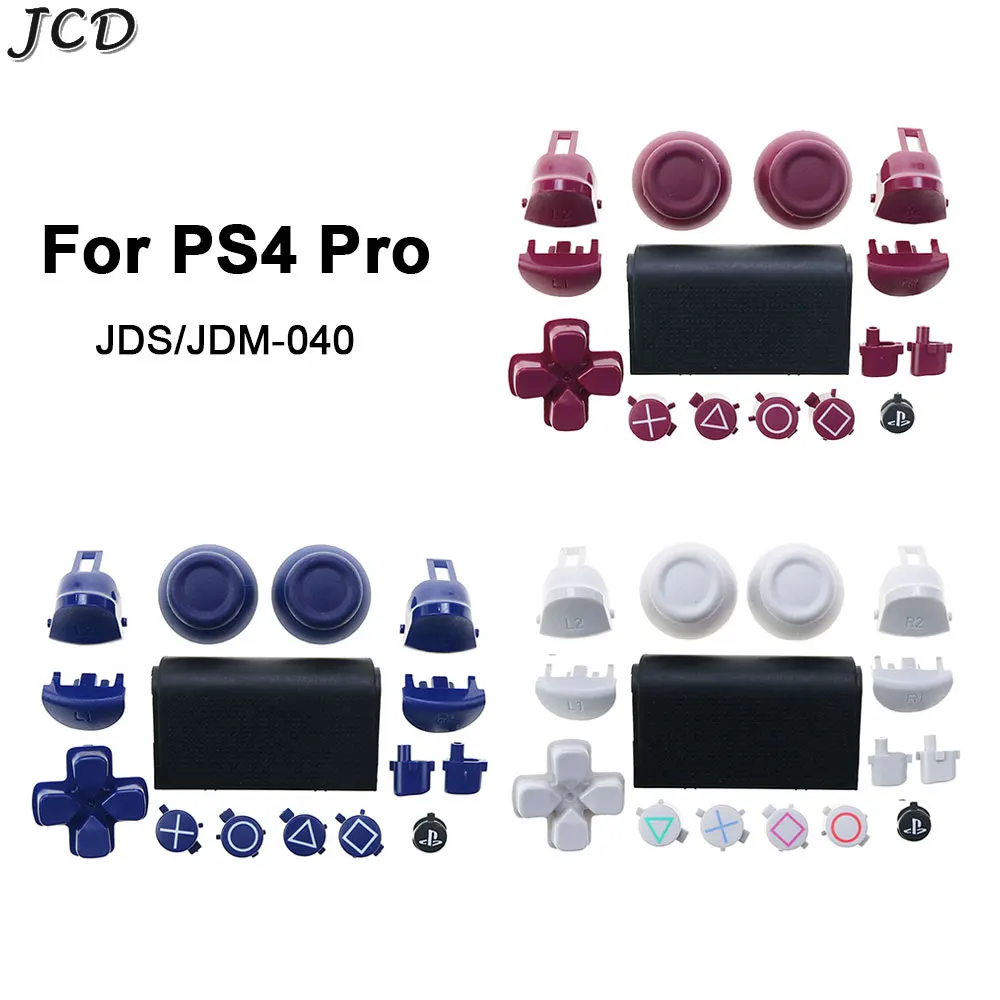 JCD 1set Customization Limited Edition Touchpad Buttons Trigger L1 R1 L2 R2 Repair Parts for PS4 Pro Controller JDS-040 050 055