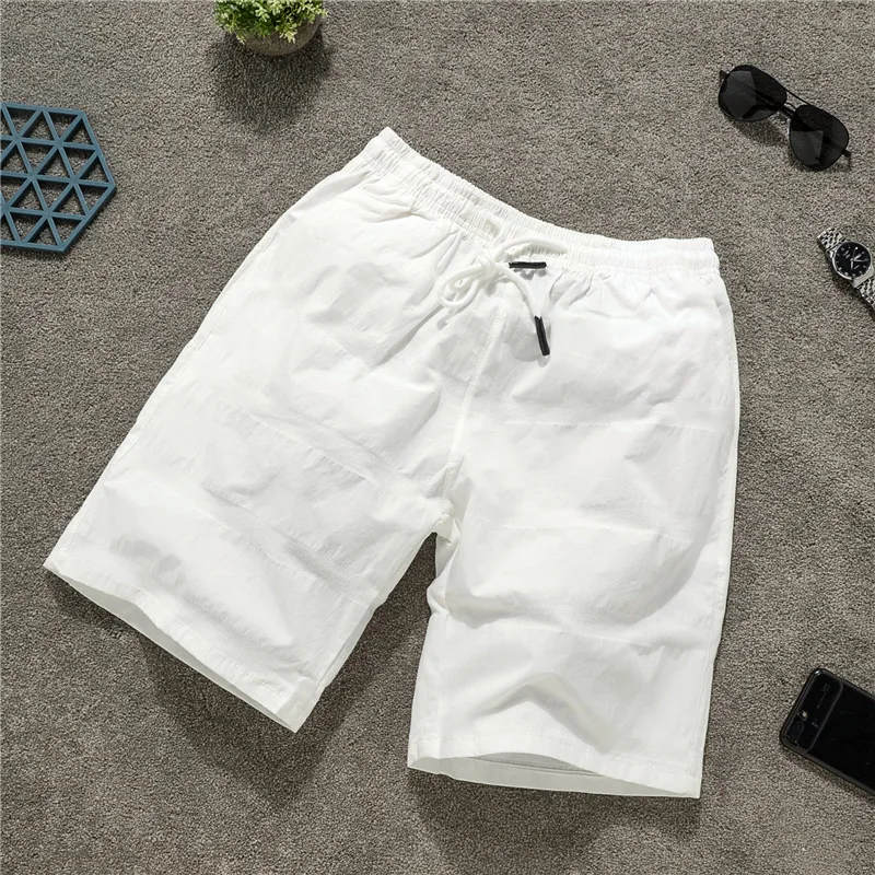 

Cross Border Quick Dry Beach Pants Men's Beach Holiday Casual Pants Cotton Shorts