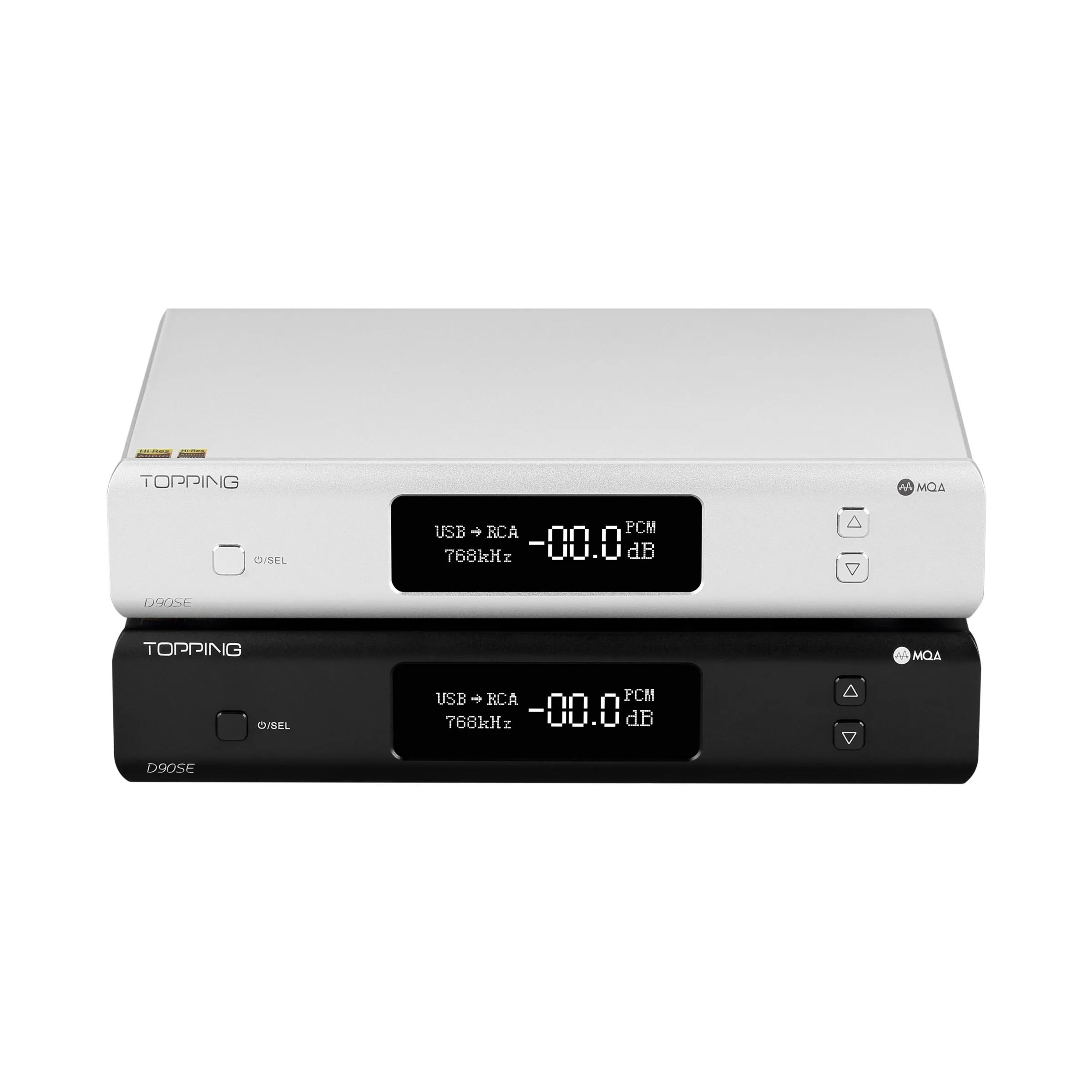 

TOPPING D90SE ES9038Pro MQA DAC BT 5.0 DSD512 PCM768kHz Fully Balanced HiFi Decoder