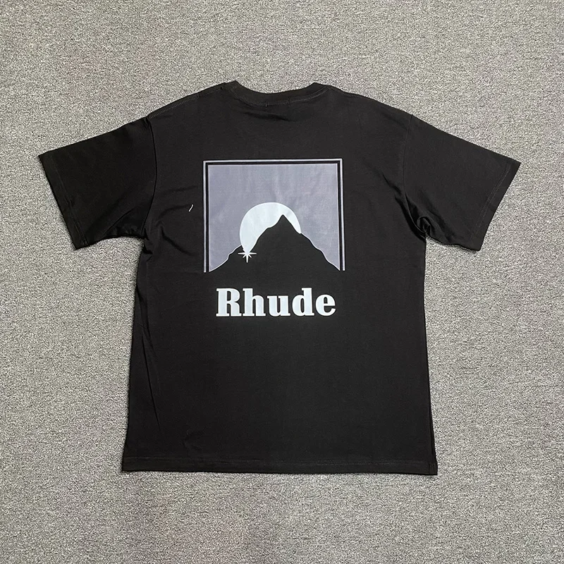 

Рубашка в стиле оверсайз с коротким рукавом и круглым вырезом