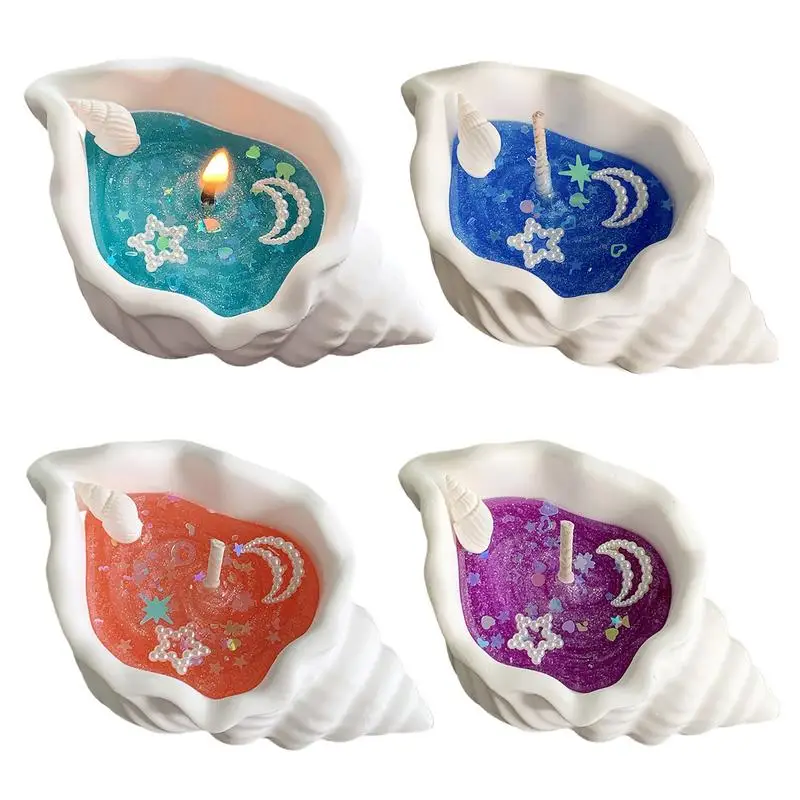 Креативная ароматическая свеча в виде морской звезды ракушки ароматические