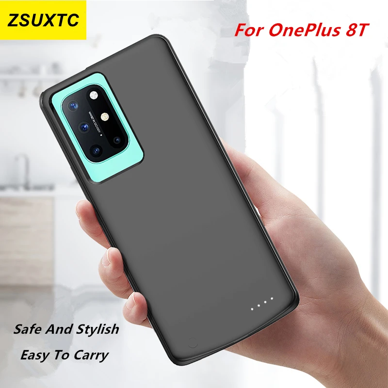 

6800Mah Power Case For OnePlus 8T Battery Case Battery Charger Bank 8T Power Case For OnePlus 8T Battery Case